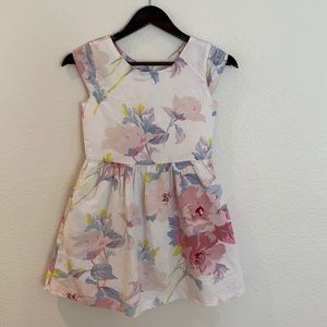 Size L girls floral Gap dress